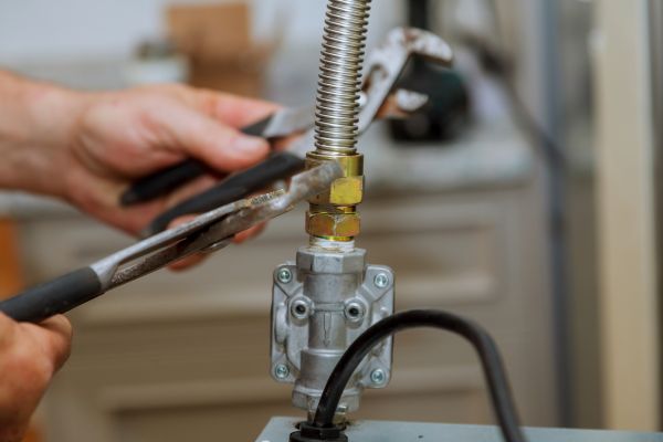 Flexible Gas Line Installation in Windsor